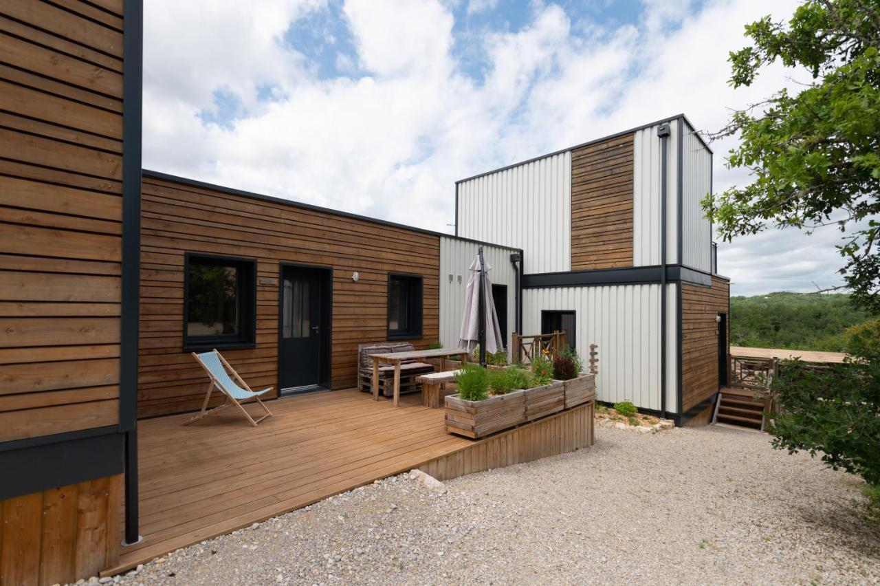 Lot En Dock 3 Logements Atypiques Et Ecologiques En Vallee De La Dordogne Souillac Exteriér fotografie